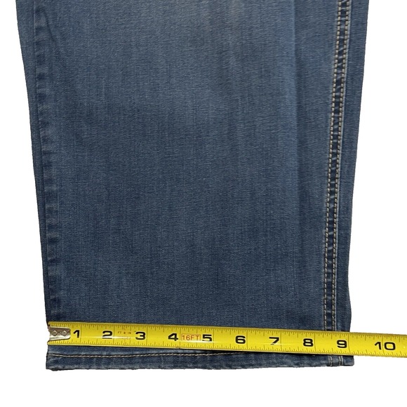 TERRA & SKY Jeans Women's Sz. 24W Petite Blue Hi-Rise Straight Tummy Control NEW - Picture 12 of 12